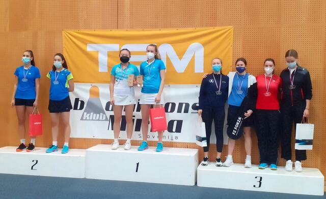 Emily Wu konnte im Damen- und gemischten Doppel den ersten Platz belegen. | Foto: Emily Wu