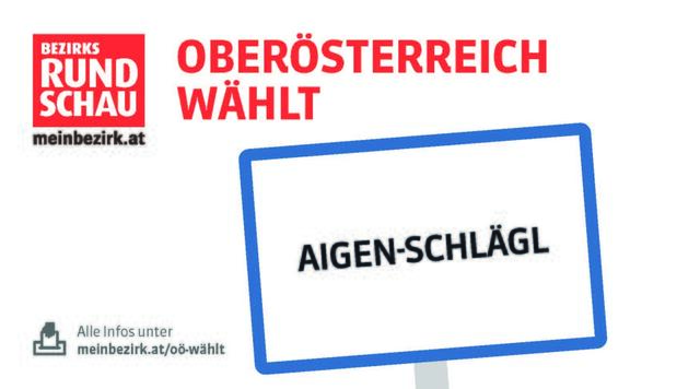 Heute hat Aigen-Schlägl Gemeinderat, Bürgermeister und Landtag gewählt.