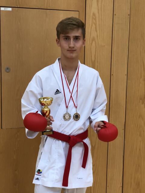 Wieder zwei Medaillen mehr: Marius Schmelzer holte sich Gold und Silber | Foto: KK