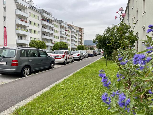 Bei den Bewohnern der Prager Straße besteht Sorge wegen der geplanten Trassenführung der Regionalstadtbahn. | Foto: Baumgartner/BRS