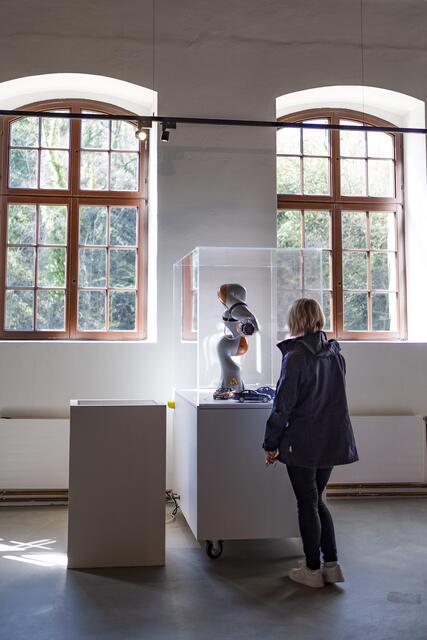 Künstliche Intelligenz und Roboter erleben bei der Landesausstellung OÖ 2021 in Steyr – die KIStation
wird präsentiert vom BMW Group Werk Steyr | Foto: BMW Group Werk Steyr &amp; Peter Kainrath