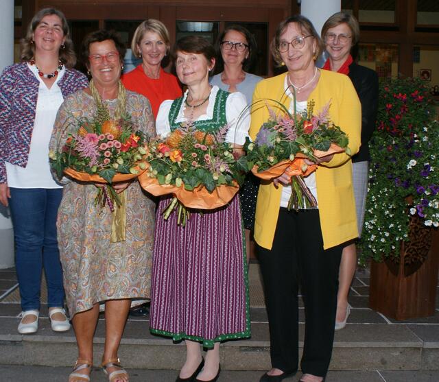 Drei Pädagoginnen der LFS Gaming gingen in Ruhestand. | Foto: Bildungszentrum Gaming/Hintersteiner