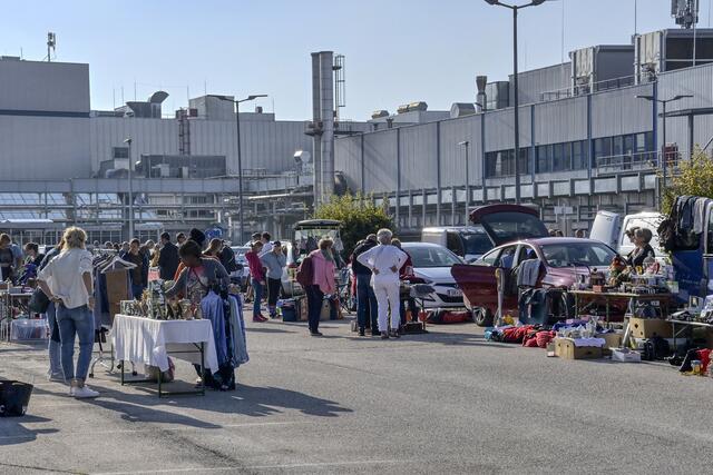 Flohmarkt zugunsten der Leukämiehilfe Österreich im BMW Group Werk Steyr | Foto: BMW Group Werk Steyr &amp; Peter Kainrath