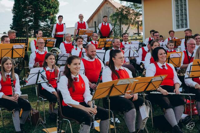 Nach langer Zeit ertönte in der Marktgemeinde Mooskirchen wieder Blasmusik. | Foto: KK