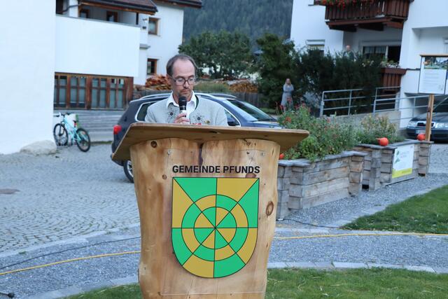 Vizebgm. Peter Wille (Obmann Trachtengruppe Pfunds). | Foto: Othmar Kolp