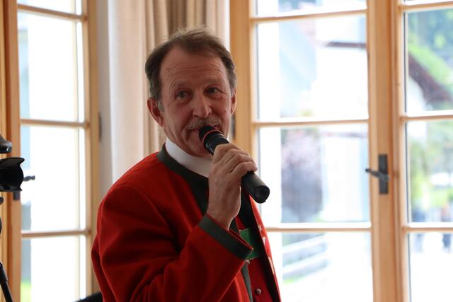 Obmann der Stadtmusikkapelle Landeck Perjen, Wilfried Hammerle | Foto: Siegele