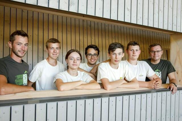 Buchner Holzbau freut sich heuer über gleich fünf neue Lehrlinge.  | Foto: Buchner