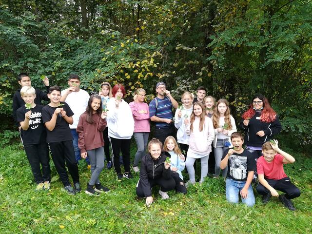 Der Spaß kam beim Umwelt- und Tierschutzprojekt der Mittelschule Voitsberg nicht zu kurz. | Foto: MS Voitsberg