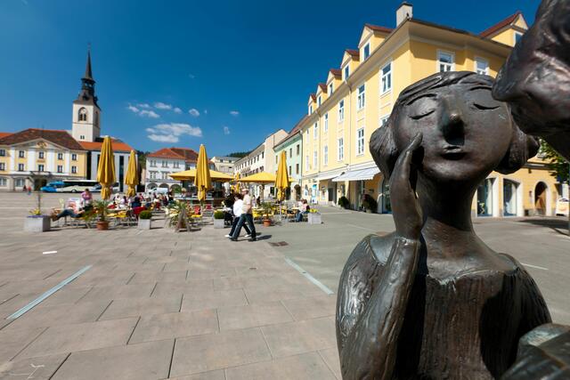 Der Brucker Hauptplatz als ein Beispiel für erfolgreichen Städtetourismus. | Foto: Harry Schiffer