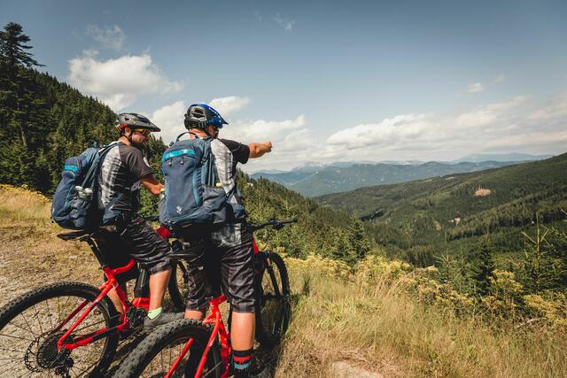 Biken in der Hochsteiermark als ein Themenschwerpunkt. | Foto: Nici Seiser