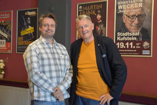 Arche-Noe-Geschäftsführer Alexander Kröll und Obmann Sigi Bric haben sich für den Oktober eine besondere Aktion einfallen lassen.