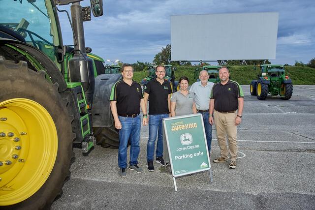 LTC-Gebietsverkaufsleiter Gerhard Terpa, Abteilungsleiter Agrarmarketing Christoph Pesl und Teamleiterin Rita Elger von der RWA, LTC-Regionsleiter Martin Ableidinger und LTC-Gebietsverkaufsleiter Gerhard Potz | Foto: LTC