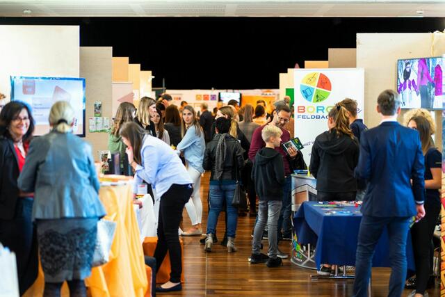 Die Messe für Bildung und Beruf in der Südoststeiermark hat alle Informationen, die man für die Berufs- und Ausbildungswahl braucht. | Foto: Simon Pilshofer
