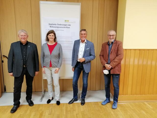 Unter Anwesenheit des Ortsplaners (Planverfasser) gab es die Möglichkeit, sich im Detail über die Planungen zu informieren und Anliegen zur Diskussion zu bringen.