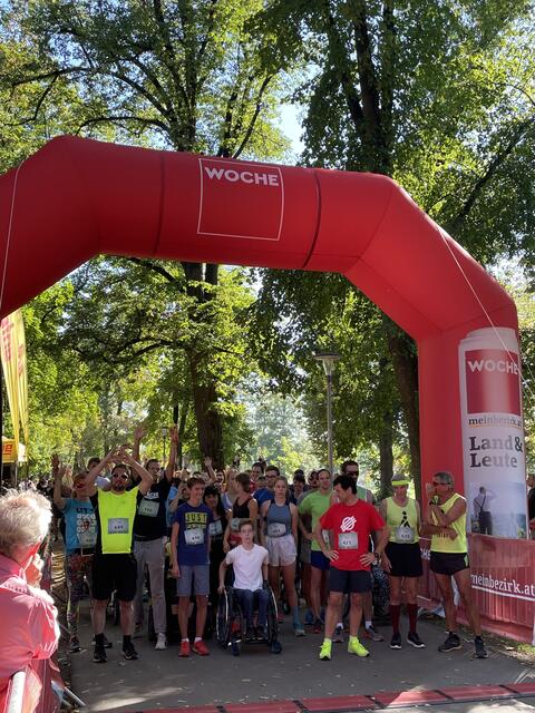Startschuss für den 1. Grazer Inklusionslauf im Augarten: Premiere gelungen!