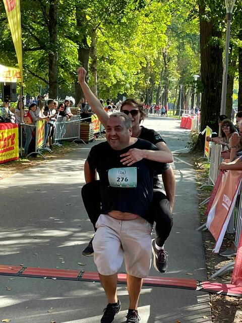 Egal wie, mit wem oder wie schnell: Im Ziel waren alle Sieger. | Foto: Foto Jörgler