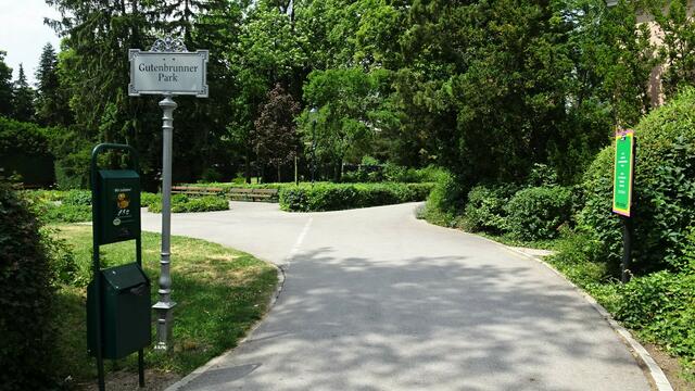 Im Gutenbrunner Park ...