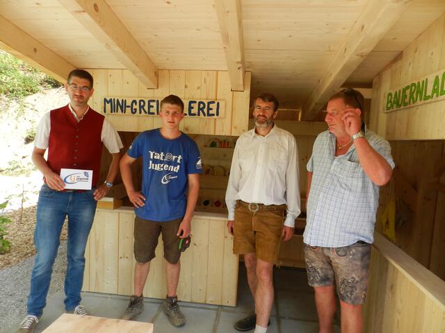 Leopold Stubhahn, Rauchecker Stefan, Bgm Hobel, 
Watzl Christian 