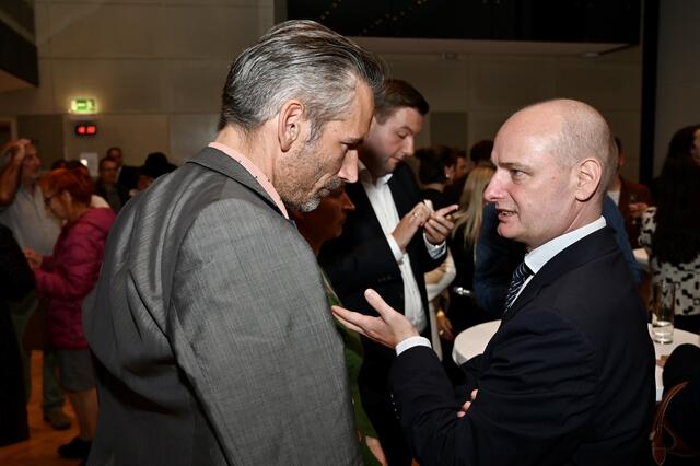 Enttäuschung bei Lorenz Potocnik (Liste Linz+) und Vizebürgermeister Markus Hein (FPÖ). | Foto: BRS