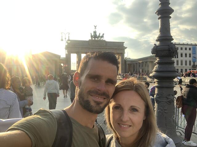 Marcus mit seiner Frau Diana. | Foto: Marcus Reischauer