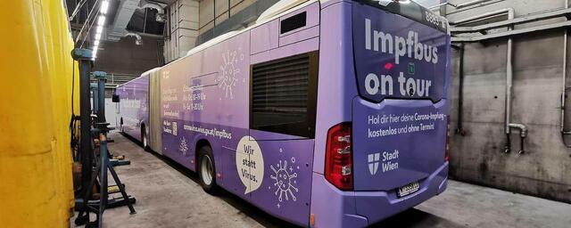 Der Impfbus kommt jetzt auch in den Gemeindebau.