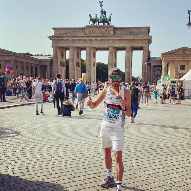 Ein zufriedener Marcus Reischauer.  | Foto: Marcus Reischauer