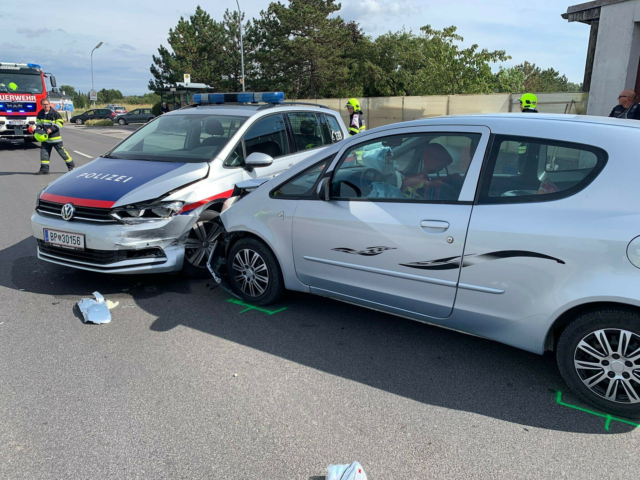 Unfall: Verfolgungsjagd und Verkehrsunfall mit Polizei in Eggendorf ...