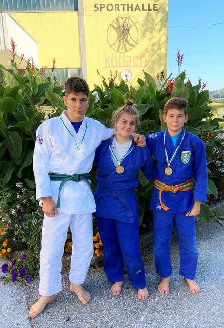 v.l.n.r Alexander Falk, Luisa Ertl, Christoph Falk | Foto: Foto z. V.g.