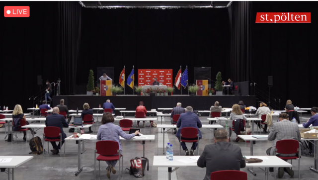 Die Politiker tagten. | Foto: Katharina Gollner