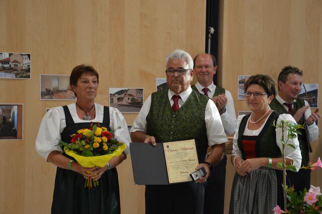 Ehrenring-Verleihung für den langjährigen Bürgermeister und Feuerwehrkommandanten Peter Auerbach