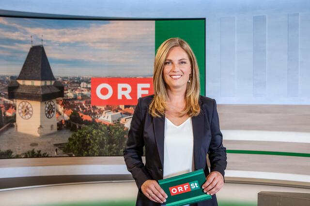 Kathrin Ficzko verstärkt das "Steiermark heute"-Team des ORF-Landesstudios Steiermark.  | Foto: ORF/Schöttl