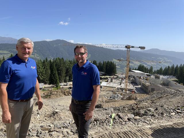 Die Kreischberg-Chefs Karl Fussi und Reinhard Kargl suchen Mitarbeiter. | Foto: Verderber