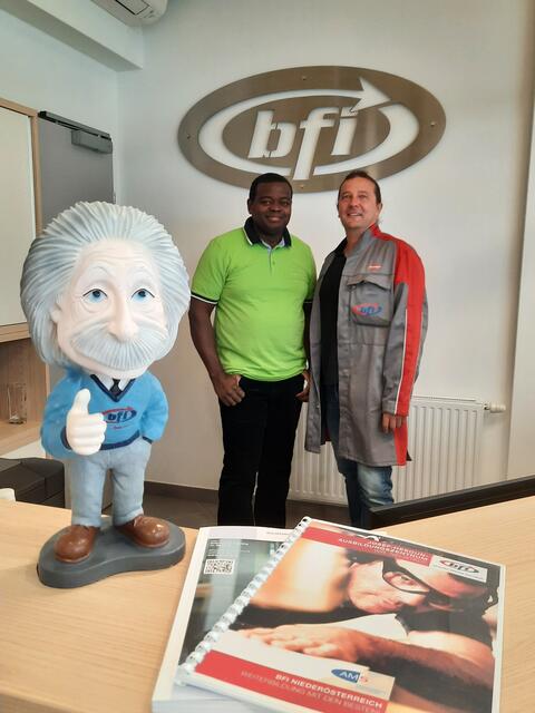 Das Josef Hesoun Ausbildungszentrum des BFI Niederösterreich hat den ersten Luftfahrtschweißer in Österreich ausgebildet. | Foto: Kerstin Wieser MA / BFI Niederösterreich