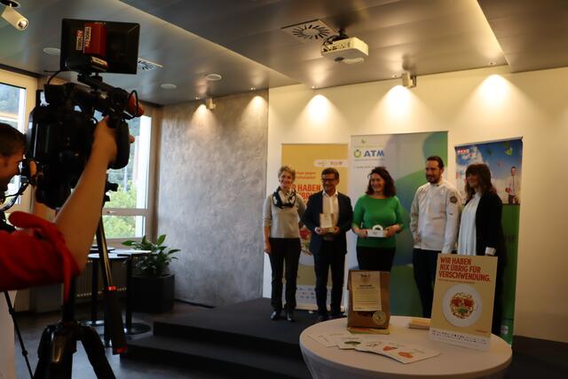 Das war die Pressekonferenz zum Thema: Tiroler Initiativen gegen Lebensmittelverschwendung | Foto: Ricarda Stengg