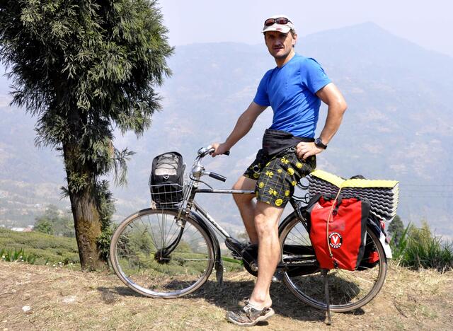 Für den Kanchenjunga ging es per Fahrrad vom Meer durch Indien nach Nepal. | Foto: KK