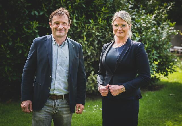 Franz Silly und Johanna Eberhardt, Sozialverein Schilcherland