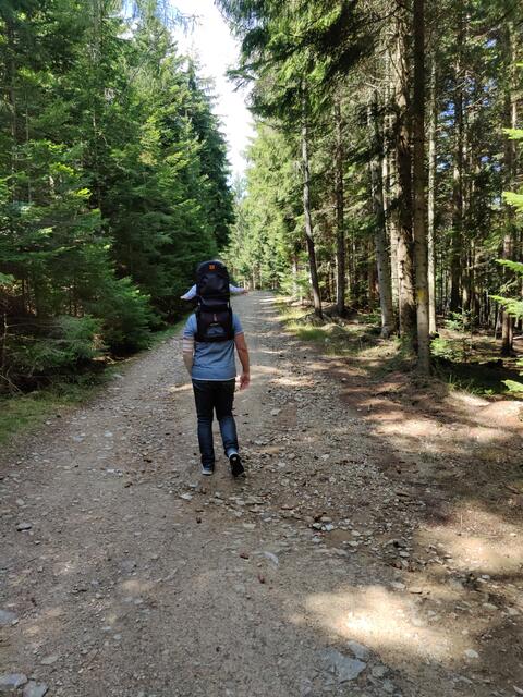 Väter tragen oft einen schweren gesellschaftlichen Rucksack. | Foto: Nicolas Ehrschwendner