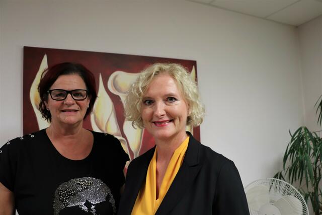 Almuth Huderz-Thümel und Karin Greiner | Foto: Edith Ertl