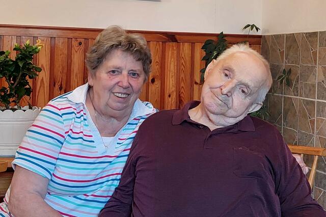Stefan Lichtenegger, hier mit Gattin Irmgard, war immer eine große Stütze bei der Freiwilligen Feuerwehr.