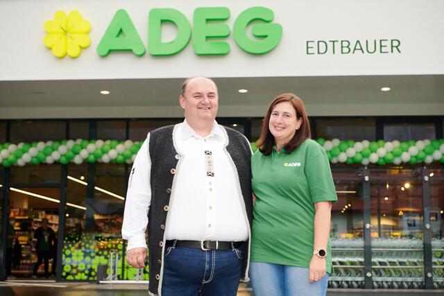 Josef und Sandra Edtbauer sichern die lokale Nahversorgung in der Gemeinde Spital am Pyhrn. | Foto: ADEG