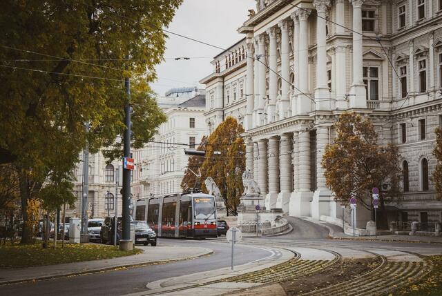 Der Herbst kommt nach Wien.