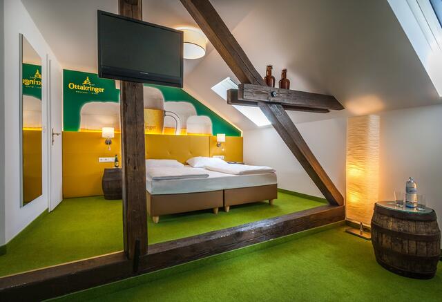 Zimmer: Wiener Originale Ottakringer Brauerei | Foto: BoutiqueHOTEL Donauwalzer