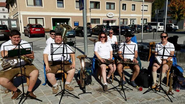 Ein Foto des letzten Sturmheurigen der Musikkapelle St. Aegyd. Damals noch im Kulturstadl. | Foto: Robert Eder 