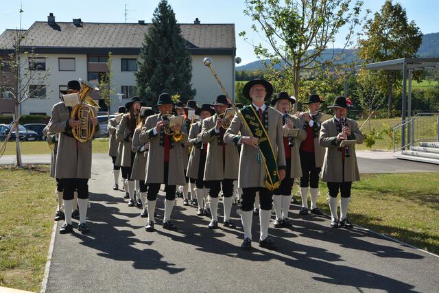 Musikalisch umrahmt wurde die Eröffnung vom Musikkapelle Pöllau.