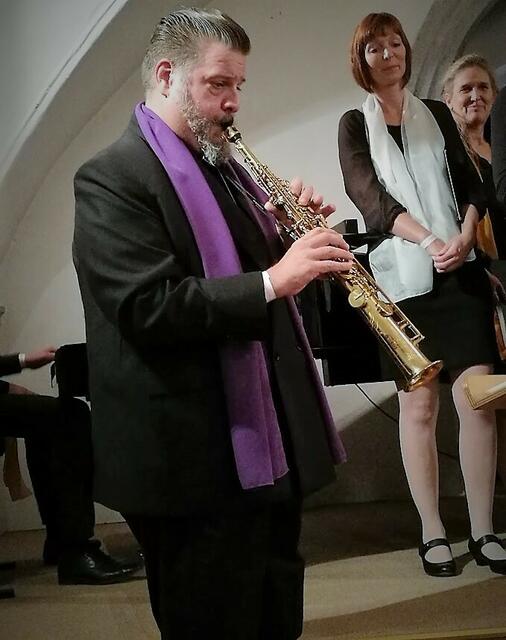 Martin Mörwald am Saxophon | Foto: Mauthausen Tourismus
