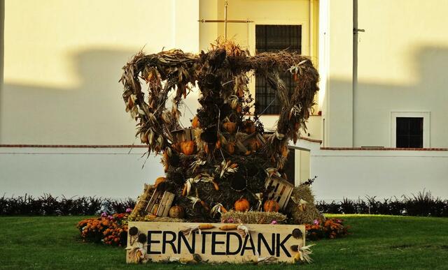 Symbol der Dankbarkeit, die Erntedankkrone.