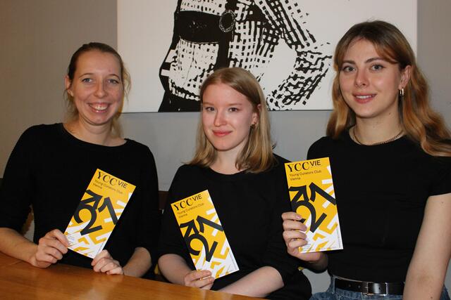 v.l.n.r: Isabella Hofmann, Katharina Hoffmann und Julia Harrauer