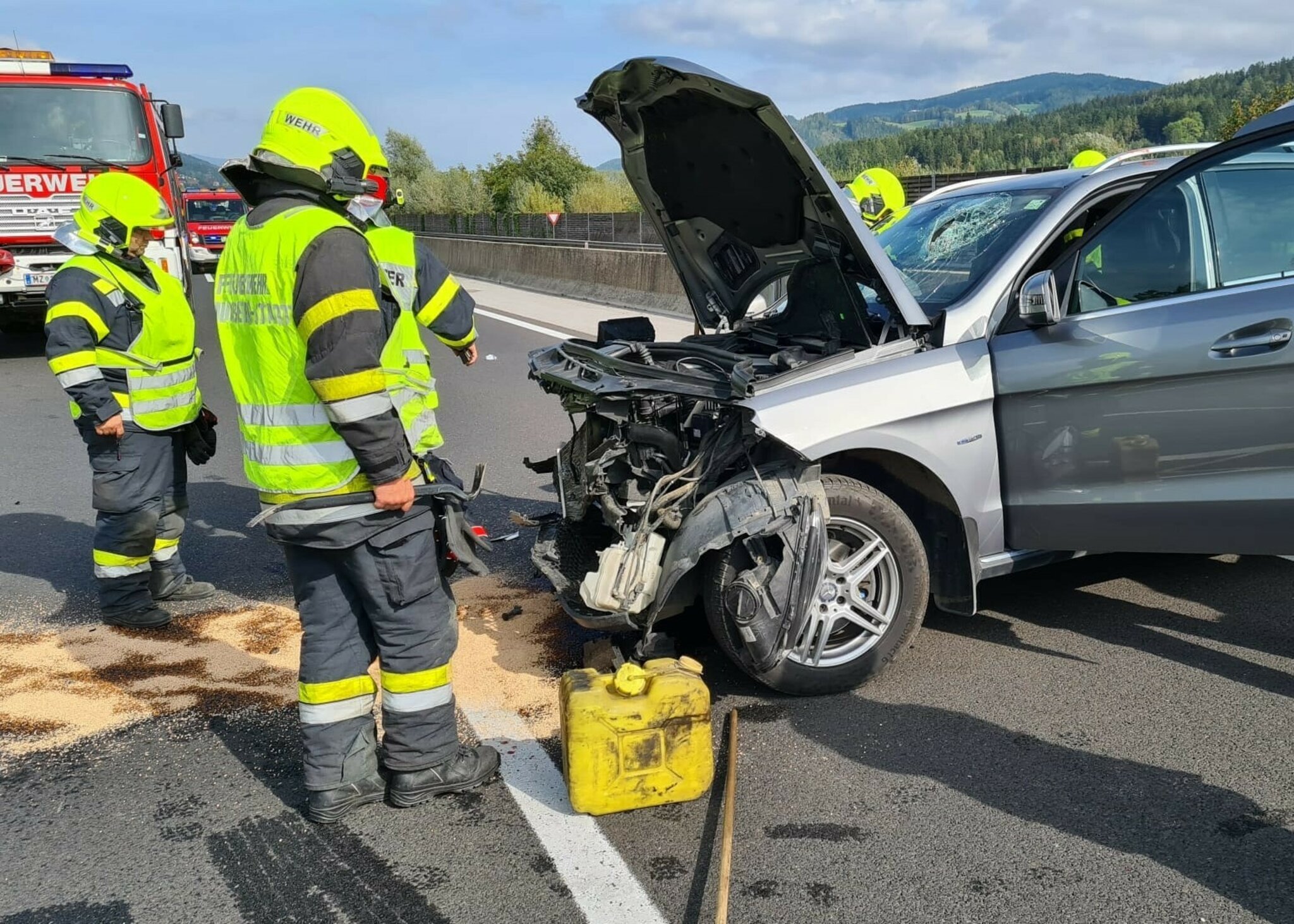 Kontrollverlust: Schwerer Unfall auf S6 Hhe Mrzhofen - Mrztal