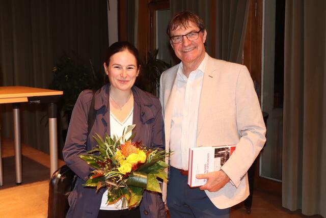 Ursula Mindler-Steiner mit Gunter Drexler | Foto: Gunter Drexler