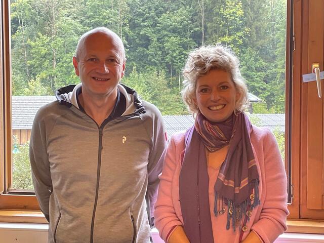 Stefan Passrugger und Michaela Hölz arbeiten beim Projekt eng zusammen.
